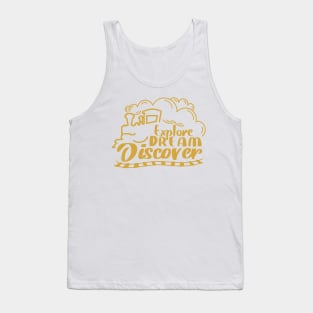 Travel Dream in Gold Tank Top